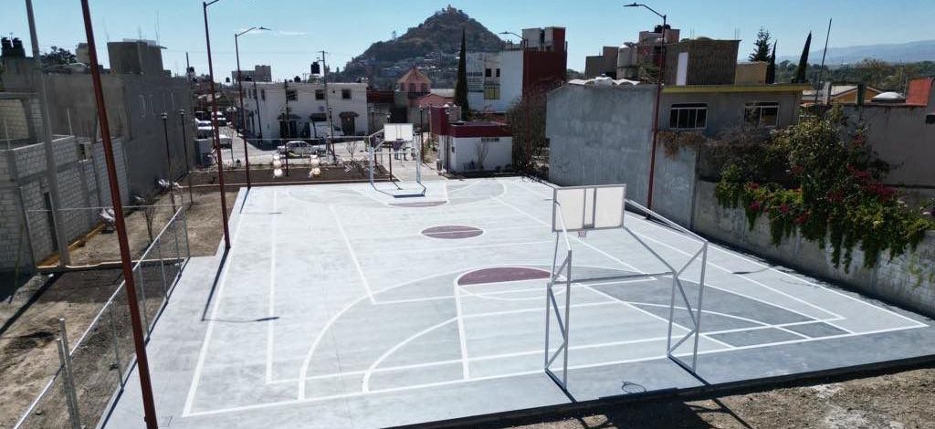 Ariadna Ayala crea nuevo espacio público en la colonia Benito Juárez de Atlixco.